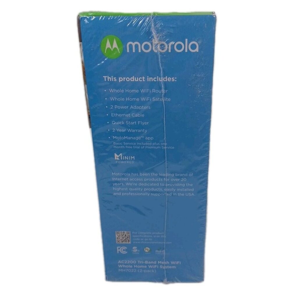Motorola White Wireless Router Mesh System - Picture 7 of 8
